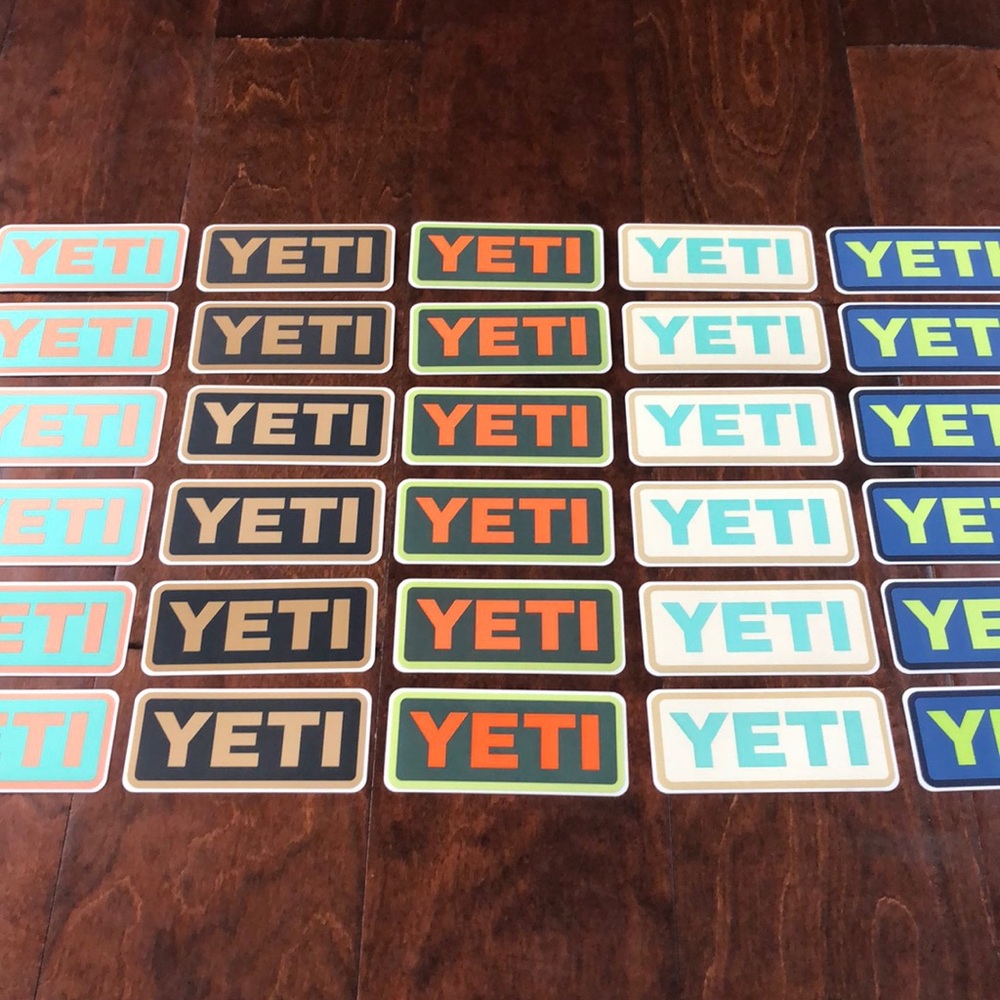 Yeti Stickers - Picture 2 of 8